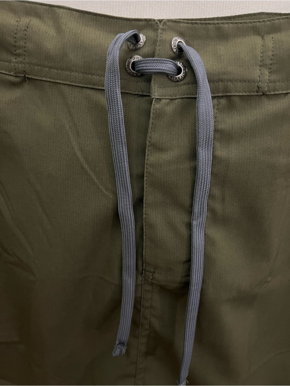 RipSkirt Army Green Drawstring Women’s Medium Beach Summer Cool Mini Skirt NWOT - Picture 2 of 11